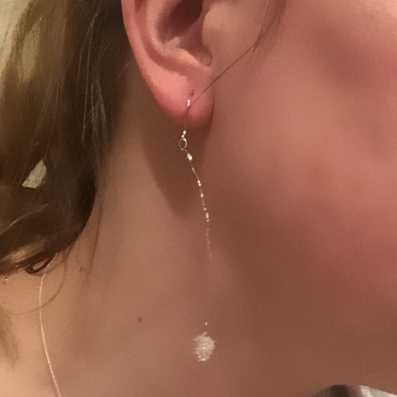 🆕 Nativis Silver Mass Floating earrings - Picture 2 of 4